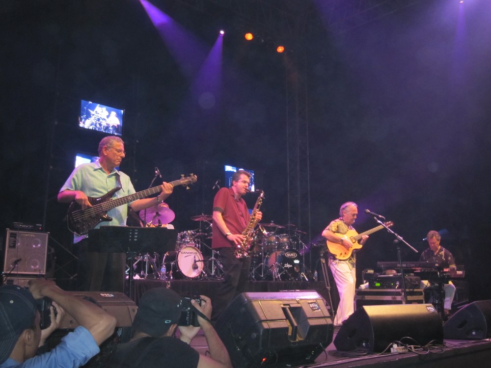 Kilimanjaro performing at the Java International Jazz Festival